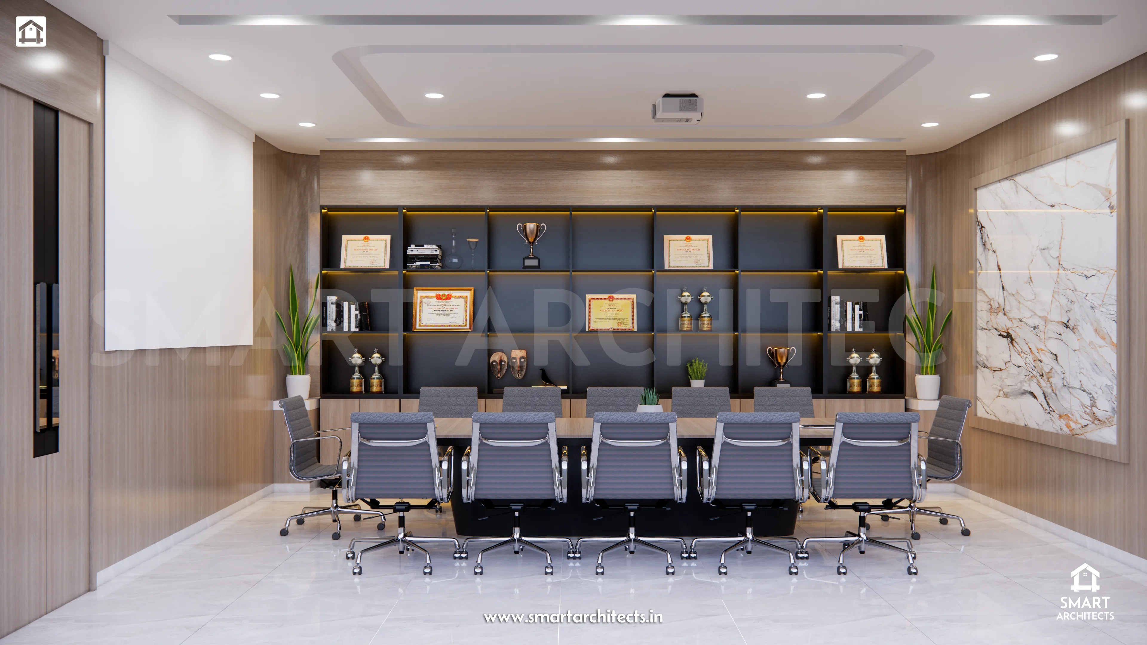 Office design by Smart Architects